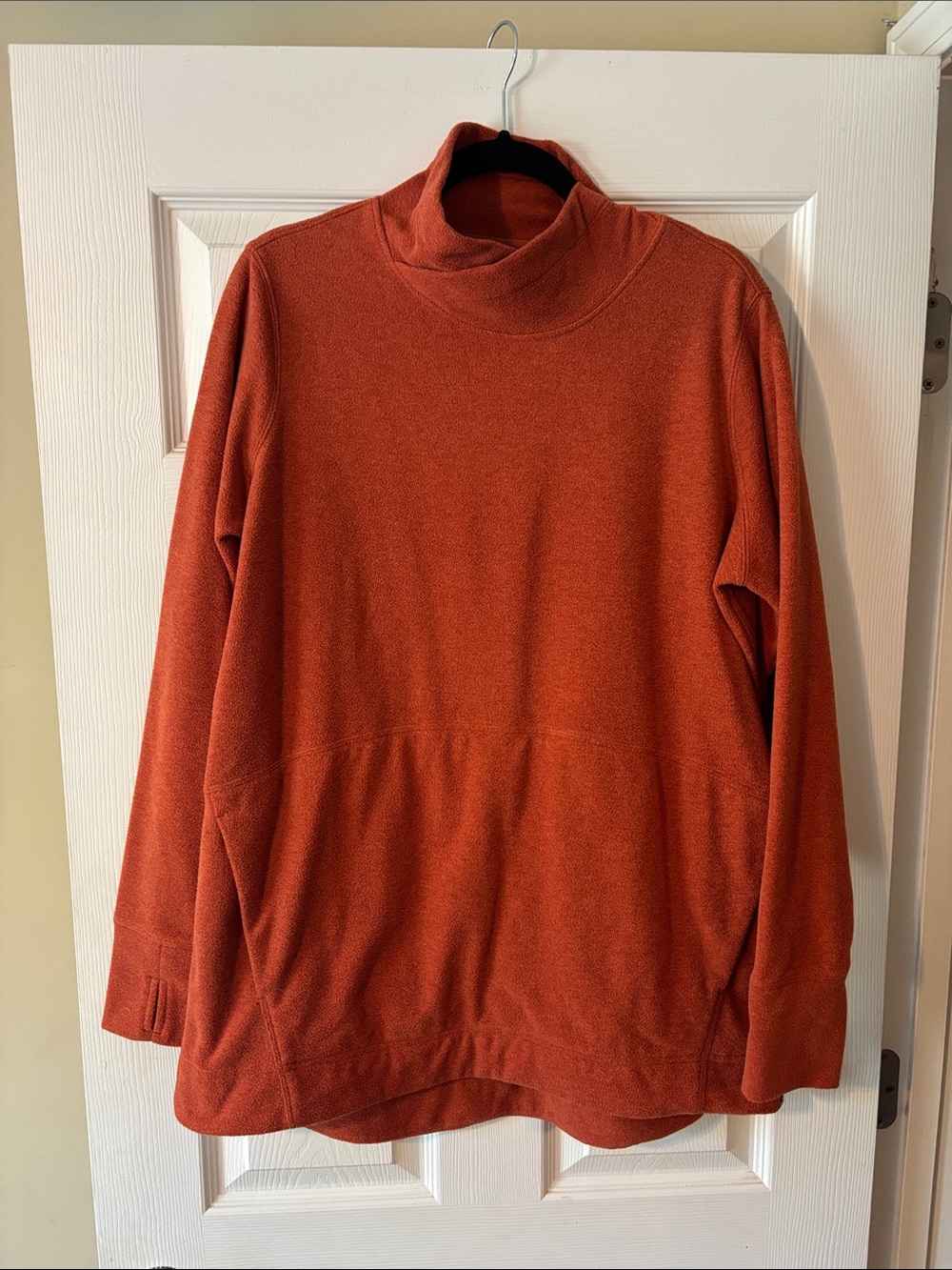 Suluth Rust Turtleneck Sweater - Casual Pullover